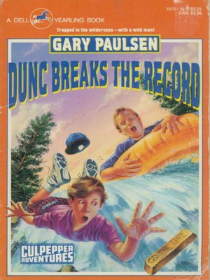 cover image of Dunc Breaks the Record